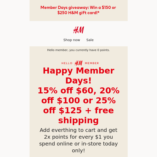 75% Off H&M DISCOUNT CODES → (11 ACTIVE) March 2023