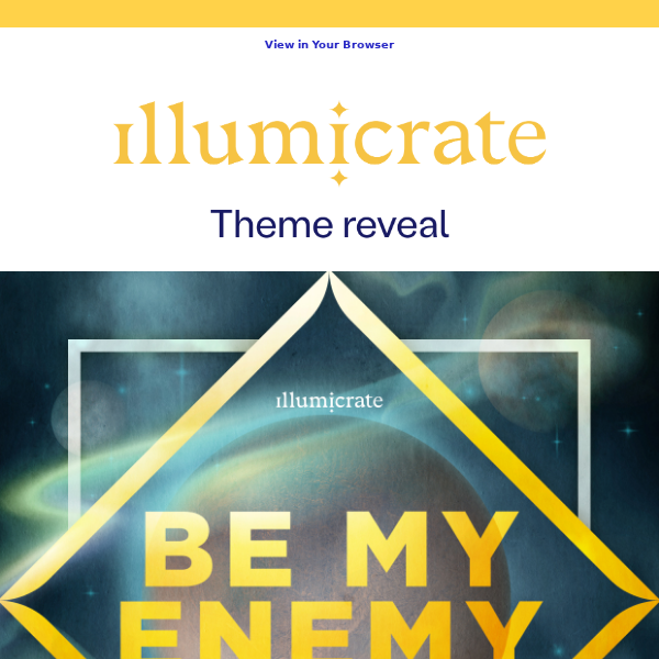 Get excited for April's Illumicrate theme! 🌌