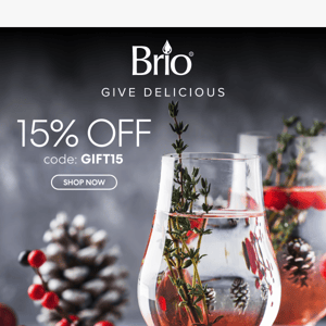 Give Better Refreshment | Enjoy 15% Off