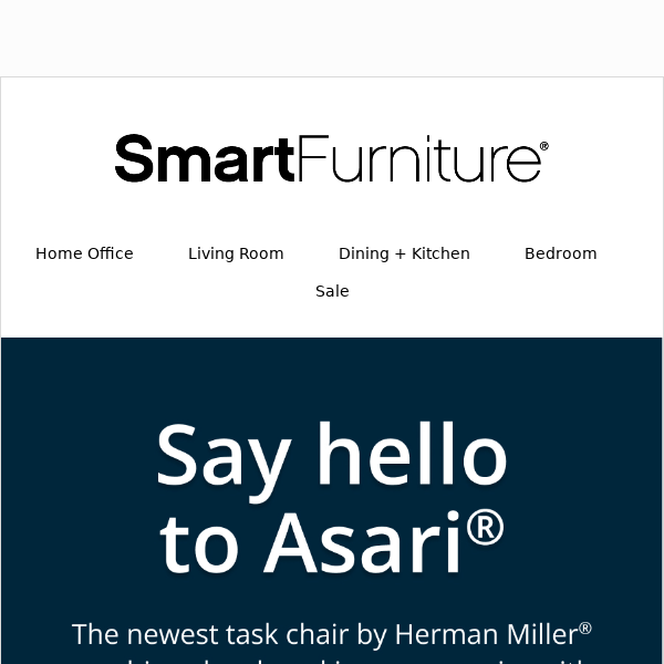 Introducing the Asari Chair from Herman Miller