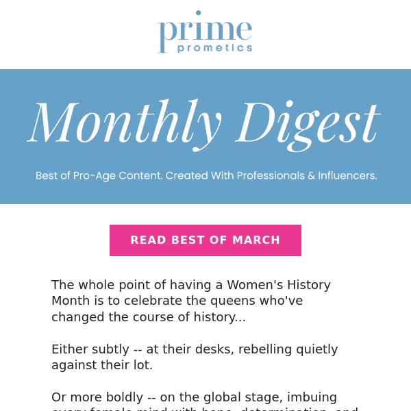 Prime’s March digest.
