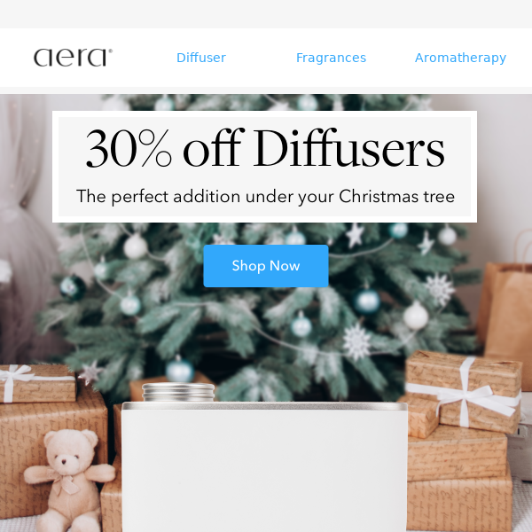 30% Off Diffusers Starts Now!