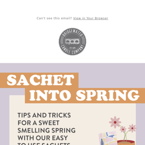 Refreshen any Space with Scented Sachets! 🌸