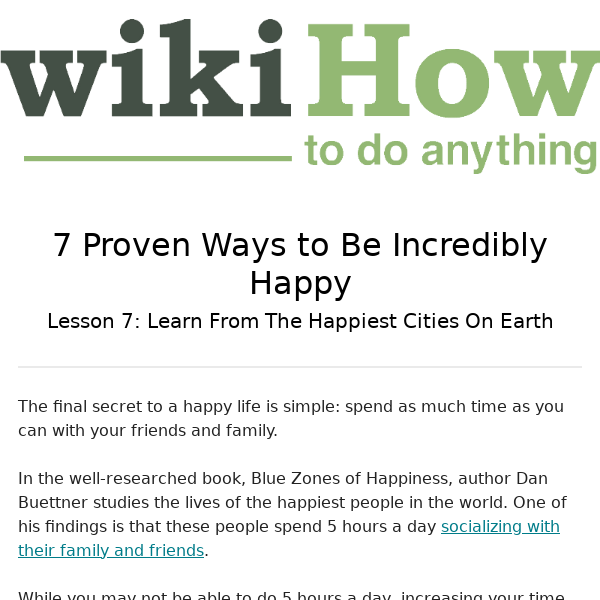 ✨ Lesson 7: 7 Proven Ways to Be Incredibly Happy