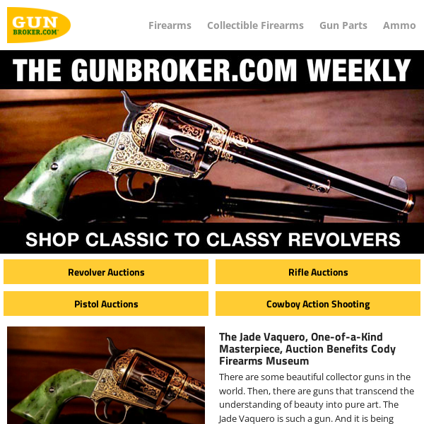 Revolvers: New Year, Old Classics: Jade Vaquero, King Cobra, Colt SAA, Python, Boa & More!