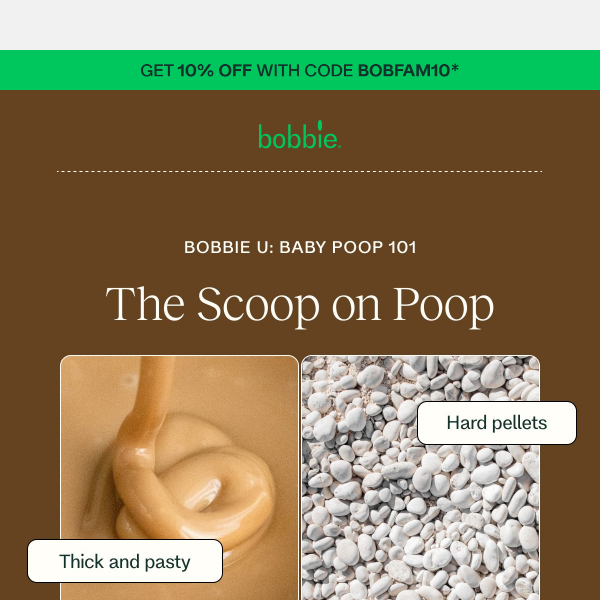 Your guide to baby poop 💩