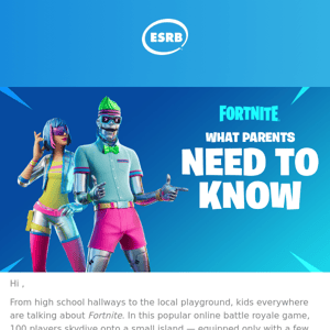 The Latest on What Parents Need to Know About Fortnite