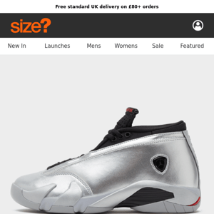 Women's Air Jordan 14 Low 'Metallic Silver' - out now