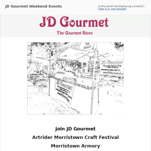 JD Gourmet Events March 8 - 10 2024