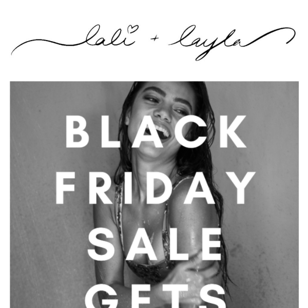 40%-70% Off BLACK FRIDAY 🖤