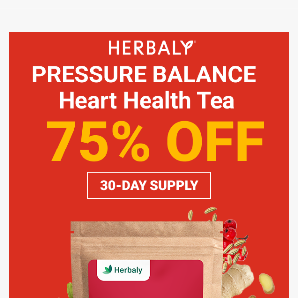 🚩High BP? Try out Pressure Balance at 75% OFF