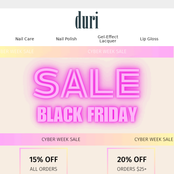 Up to 30% OFF for Black Friday