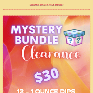 Mystery Bundles - While Supplies Last! 🎉