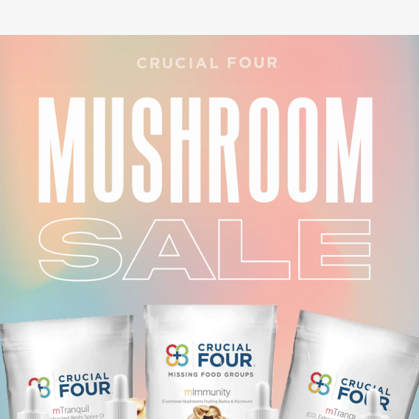 Mushroom Sale this Weekend!