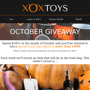 🎃October Giveaway: 3rd reveal🎃