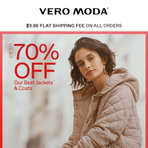 Up To 70% OFF Coats You’ll Love