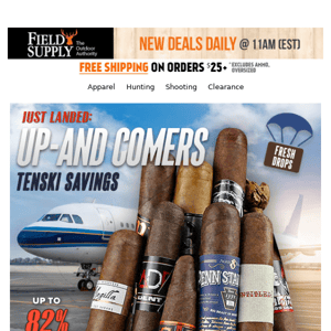 Fresh Picks: Cigar 10-Packs Score EXTRA 10% off with 3+