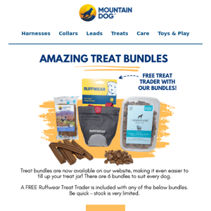 FREE Ruffwear Treat Trader with Treat Bundles!