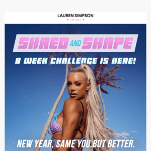 Lauren Simpson Fitness, Our Most Iconic Challenge Ever Is Back!
