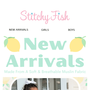 New Muslin Styles To Beat The Heat!