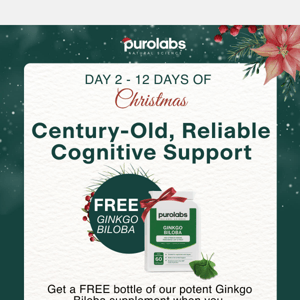 Free Ginkgo Biloba?