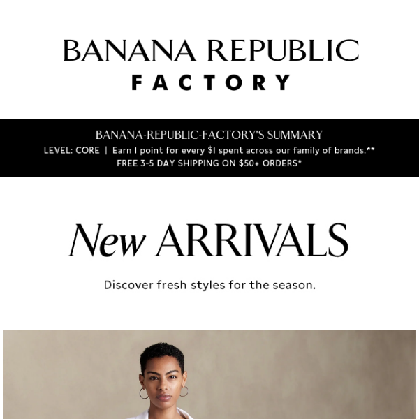 Get a sneak peek at our newest arrivals