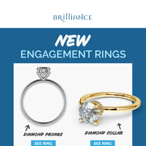 New Engagement Rings: Now On Sale 💍