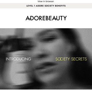 Introducing Society Secrets!