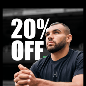 🏉 20% Off Everything - Black Friday Sale Now Live!