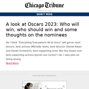 Oscars 2023: Who will win and who should win