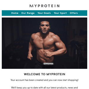 Welcome to Myprotein