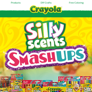 🍪🖍️Make Art a Smelly Affair: New Silly Scents Smash Ups!🍪🖍️