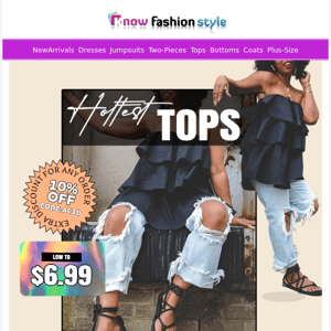 TOPS you need are here❗❗+10%OFF for any order🎁