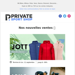 Jott : nouvelle sélection jusqu'à -36%