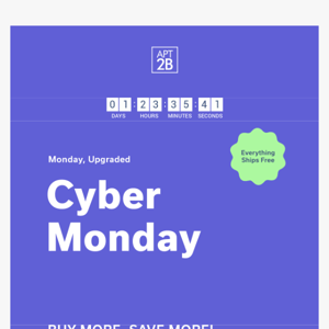 If You Only Open One Cyber Monday Email...