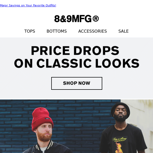 🚨 Price Drops on Classic Looks 🚨