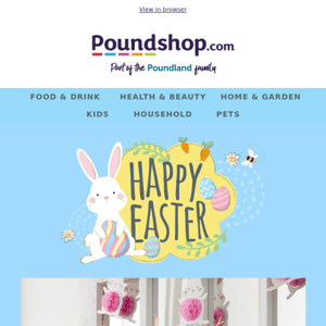 🐰 INSIDE: Shop NEW Easter Decor!