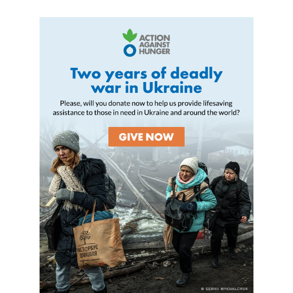 Today marks two years of war in Ukraine