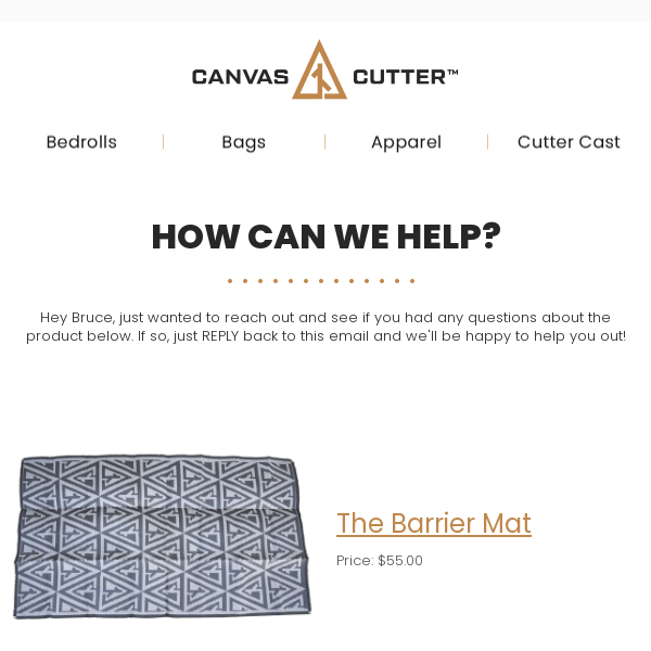 Have a question about our The Barrier Mat?