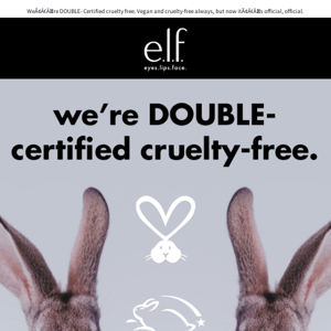 We’re Leaping Bunny Certified!