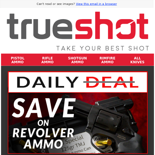 Wheelgun Wednesday + Big Time Ammo Deals