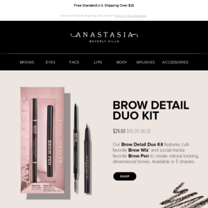 All About Brow Detail Duo Kit!