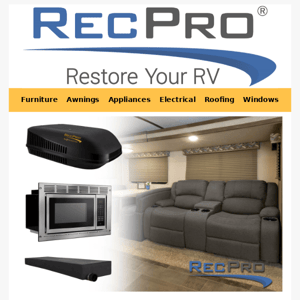 Welcome to RecPro! Enjoy 5% Off Your Purchase Today!