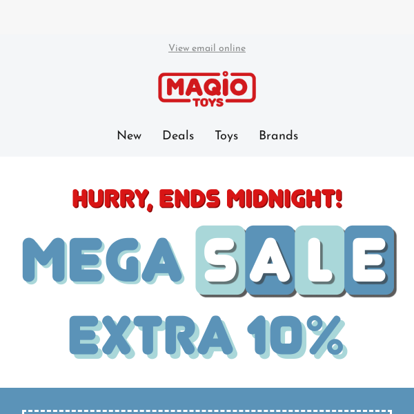 Maqio Toys Hurry, Ends Soon! Extra 10% Off ⏰