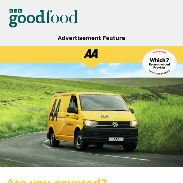 Get AA breakdown cover from just £7.50 a month