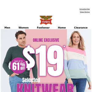 $19* Knitwear Online ⚡ Sale ⚡ 