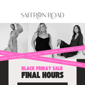 Our sale is ending 🖤