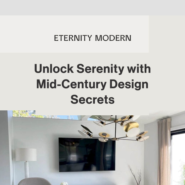 Zen Living: One Mid-Century Piece at a Time