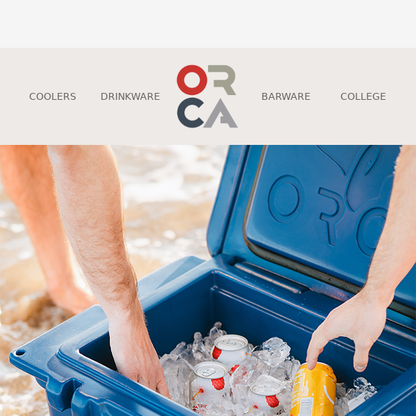 Orca ORCW075 75 qt Premium Roto-Molded Cooler, White  Buy Camping Coolers  & Cooler Accessories & More at Southern Pipe & Supply