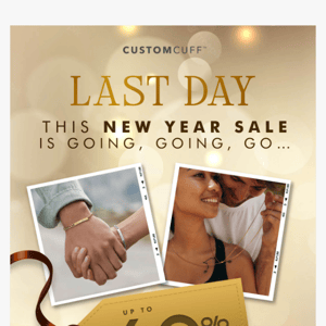 Last Day ⏰ New Year Sale